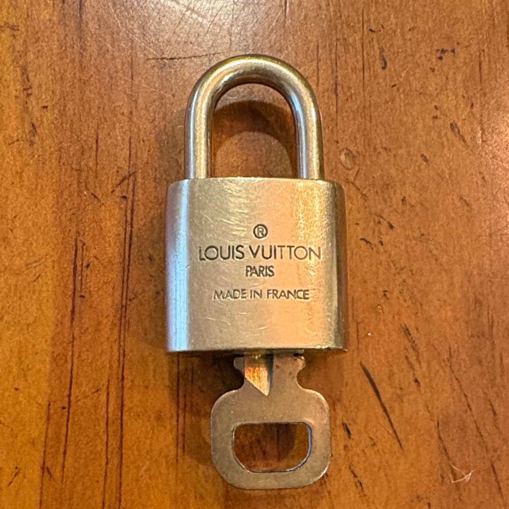 Louis Vuitton Luxurious Gold Lock